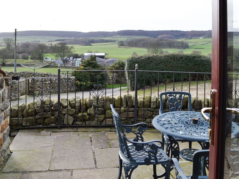 Sitting out area | Ellis Close Farm - Bramble Cottage - Ellis Close Farm Cottages, Harwood Dale, near Scarborough