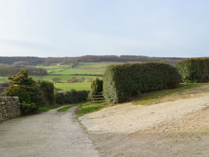 Lovely views over the rolling countryside | Ellis Close Farm - Batty Barn - Ellis Close Farm Cottages, Harwood Dale, near Scarborough