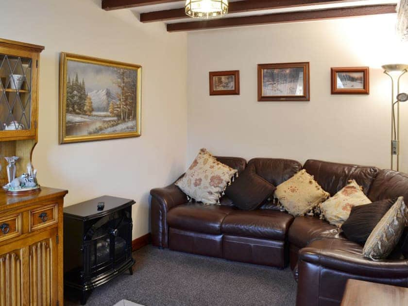 Charming beamed living room | Ellis Close Farm - Batty Barn - Ellis Close Farm Cottages, Harwood Dale, near Scarborough