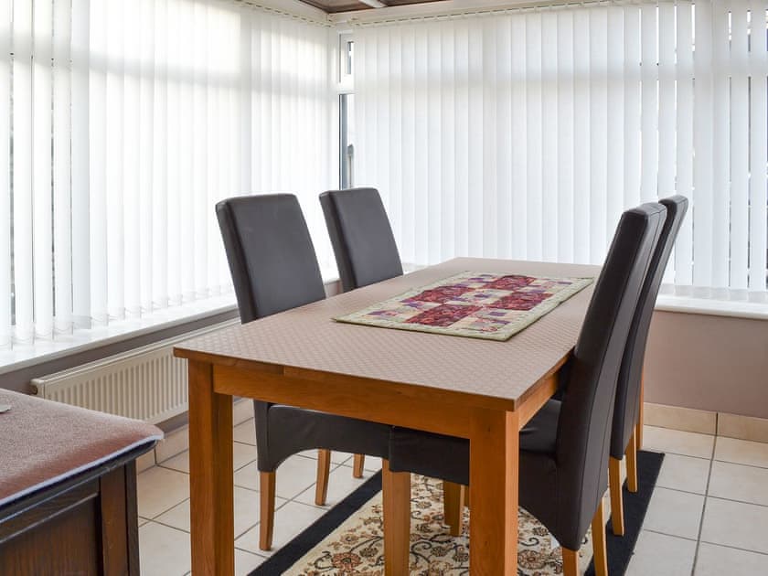 Dining conservatory | Ellis Close Farm - Batty Barn - Ellis Close Farm Cottages, Harwood Dale, near Scarborough