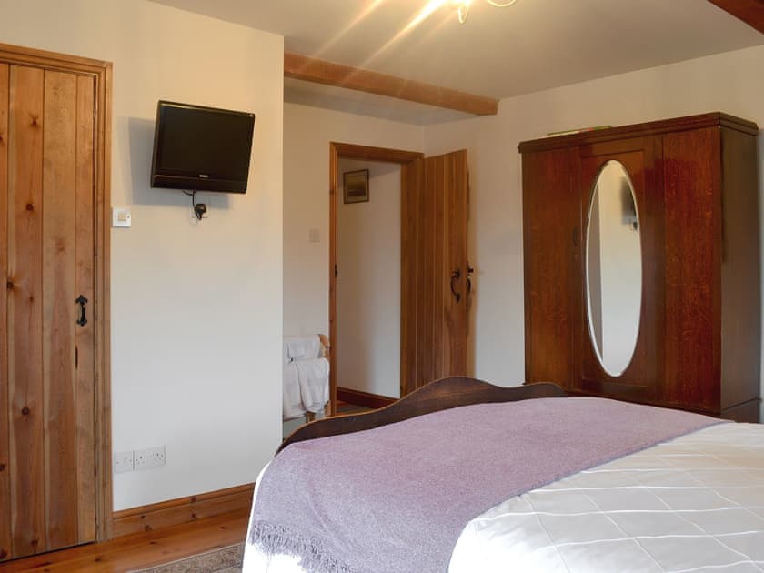 Cosy double bedroom | The Old Goat House, Thornton Rust, near Leyburn