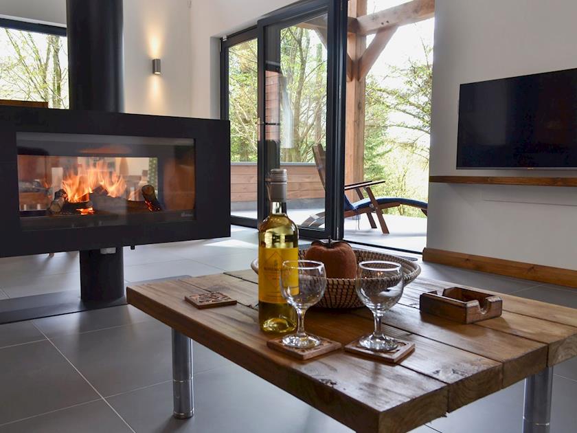 Warm and cosy fire | Glan-y-Gors, Beddgelert