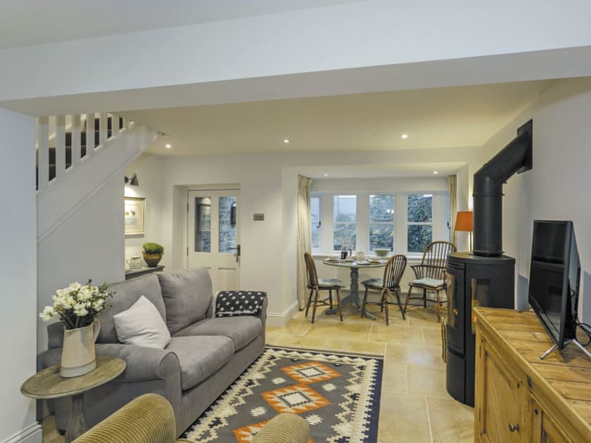 Beautifully decorated open plan living space | 3 Healey Cottage, Shelley, near Huddersfield