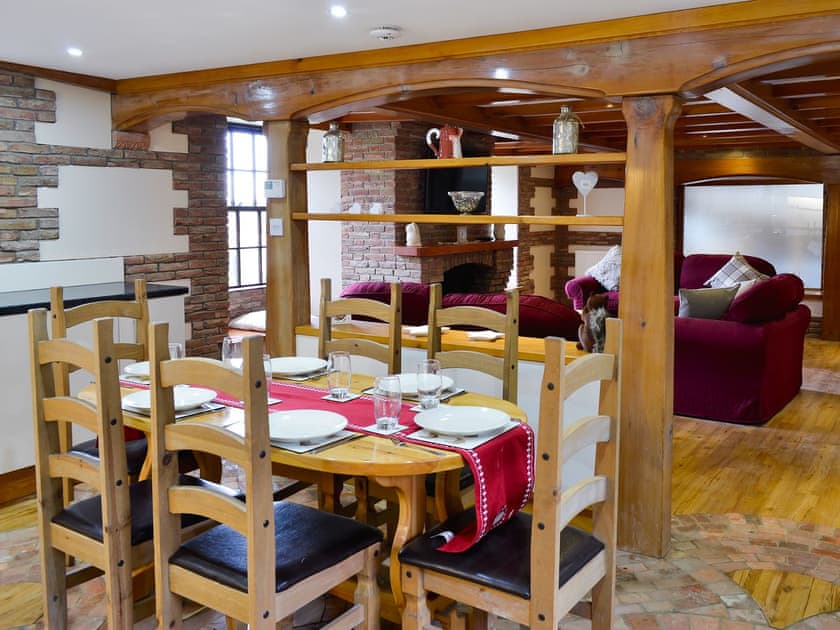 Dining area | Bridge House - Lower North Radworthy Cottages, Heasley Mill, near South Molton