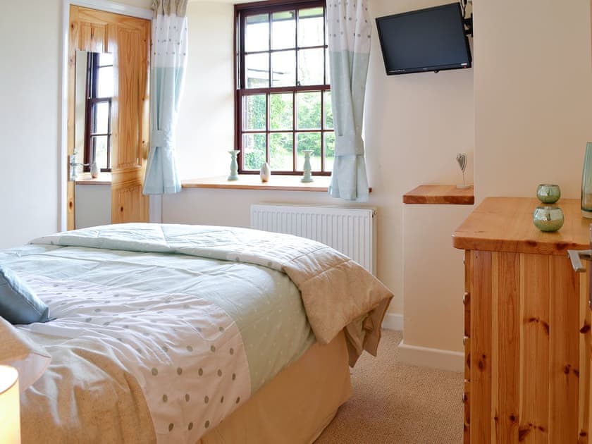 Double bedroom | Bridge House - Lower North Radworthy Cottages, Heasley Mill, near South Molton