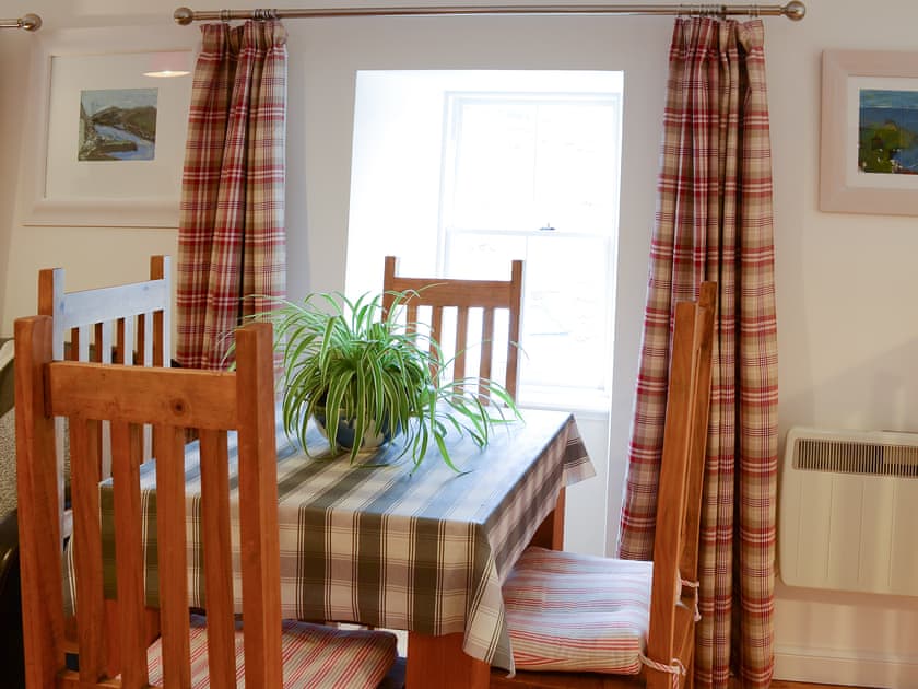Delightful dining area with wonderful view | The Cottage - Rispond Estate, Rispond, near Durness