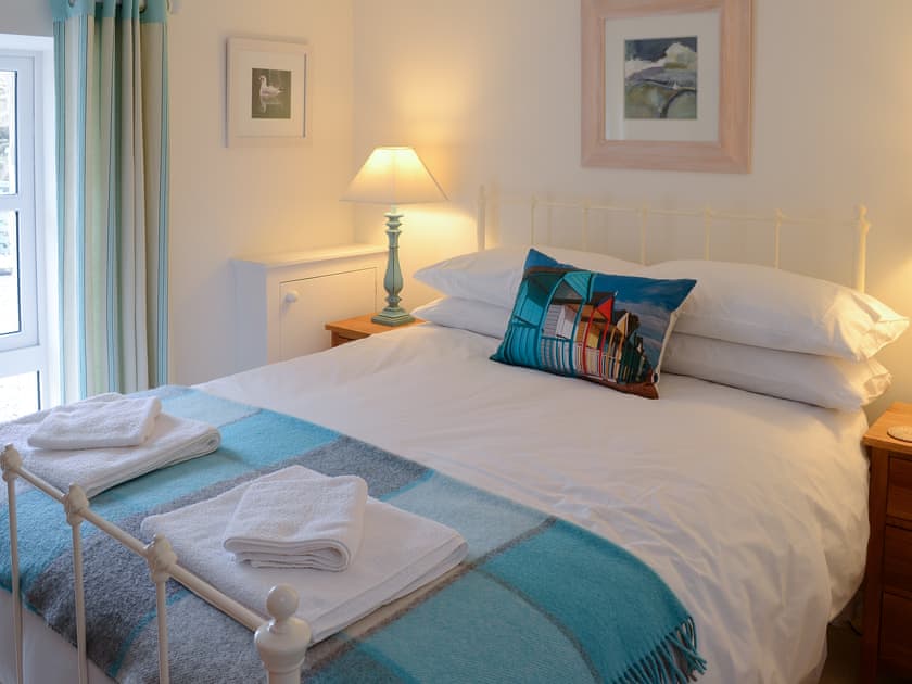 Comfortable and romantic double bedroom | The Byre - Rispond Estate, Rispond, near Durness