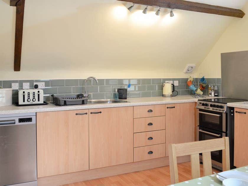 Well equipped kitchen area | Pippins, Penybont
