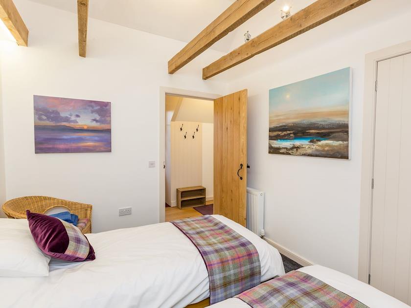 Comfy twin bedroom | The Hayloft, Balerno, near Edinburgh