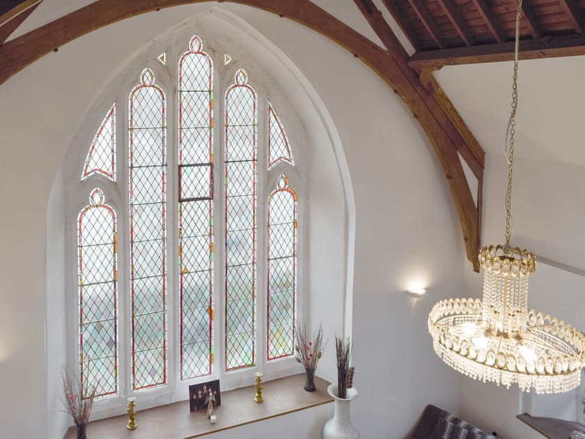 Spectacular stained glass window | St. Alban’s Church, Treherbert, near Treorchy