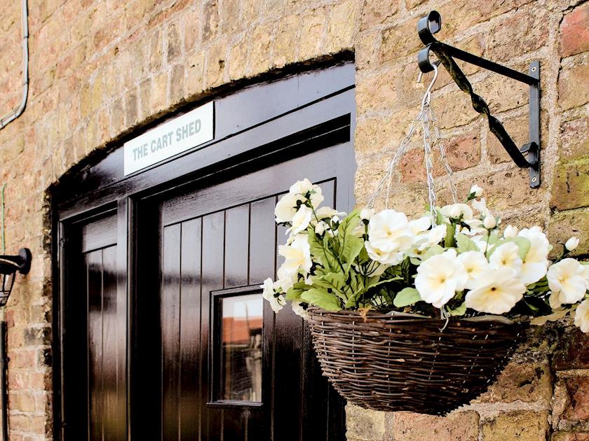 Attractive and welcoming front door | The Cart Shed - Corporation Farm Cottages, Tickton, near Beverley