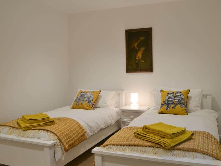 Delightful twin bedded room | The Coach House, White Moss, near Grasmere