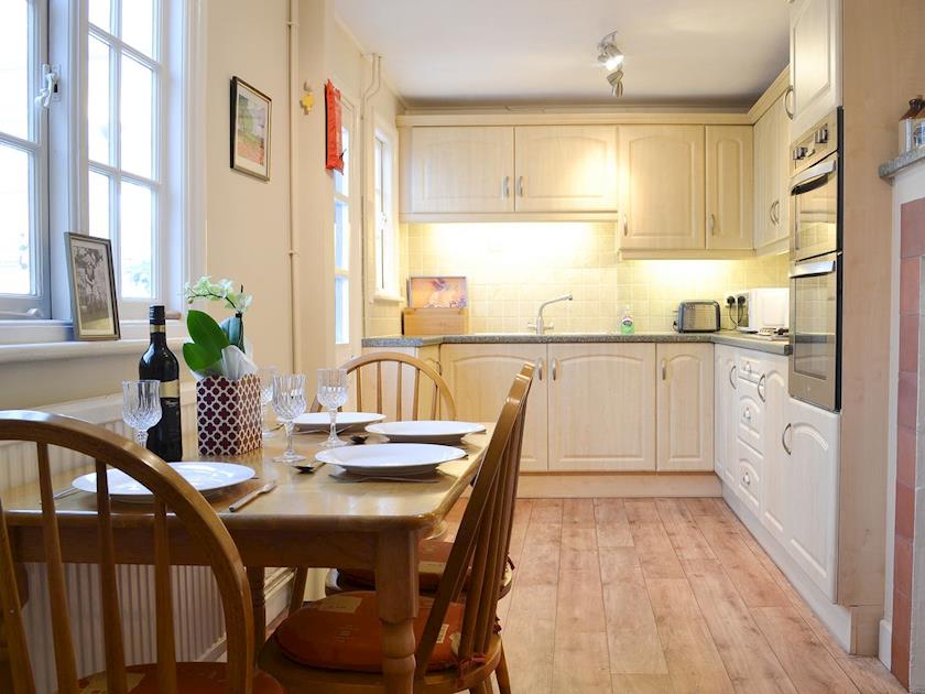 Charming kitchen/diner with farmhouse-style table and chairs | Pam’s Plaice, Offord D’Arcy, near Godmanchester