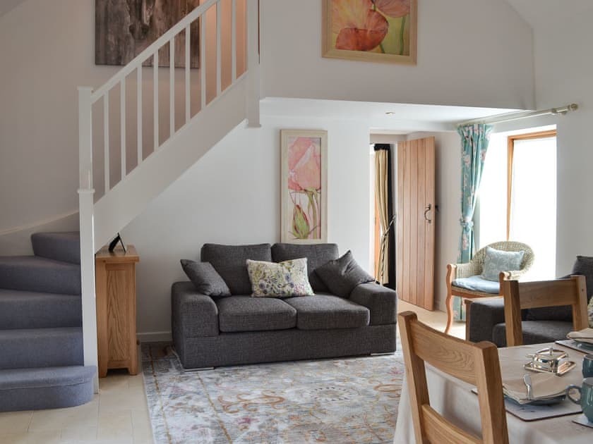 Open plan living/dining space | Bramble Cottage Mountain Retreat, Llanddeusant, near Llangadog