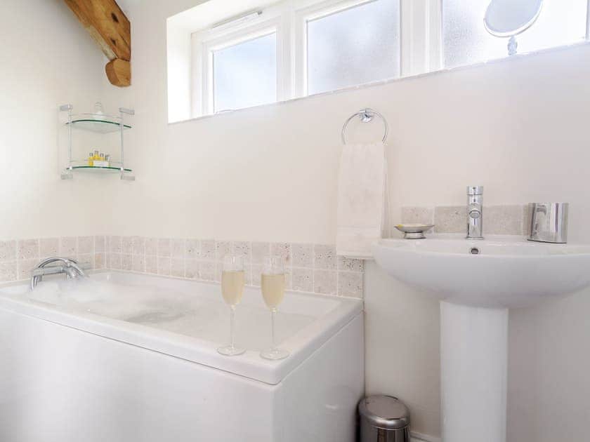 Well presented bathroom | The Old Dairy, Cam, near Dursley