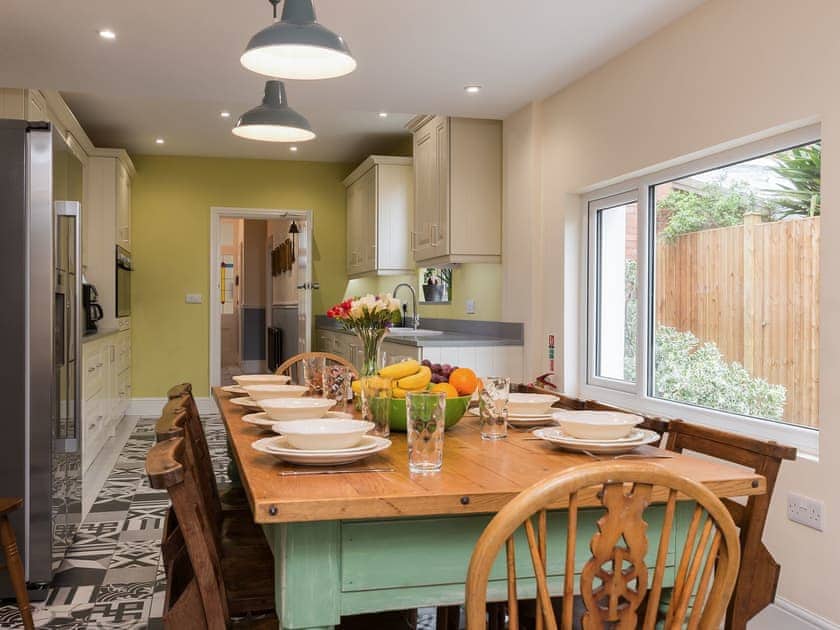 Kitchen & dining area | The Beach House, Weston-super-Mare