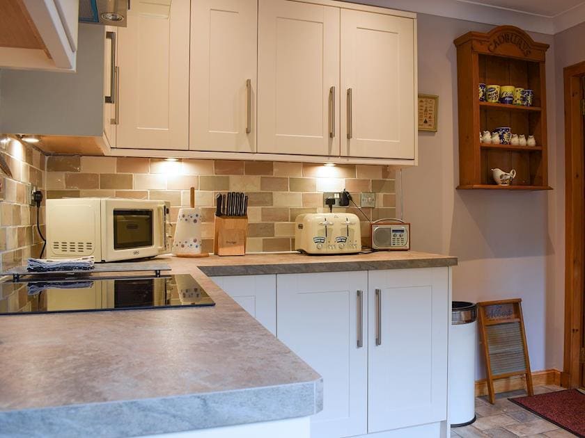 As well as quaint period decor the kitchen has all mod cons | Lochside View, Lochearnhead