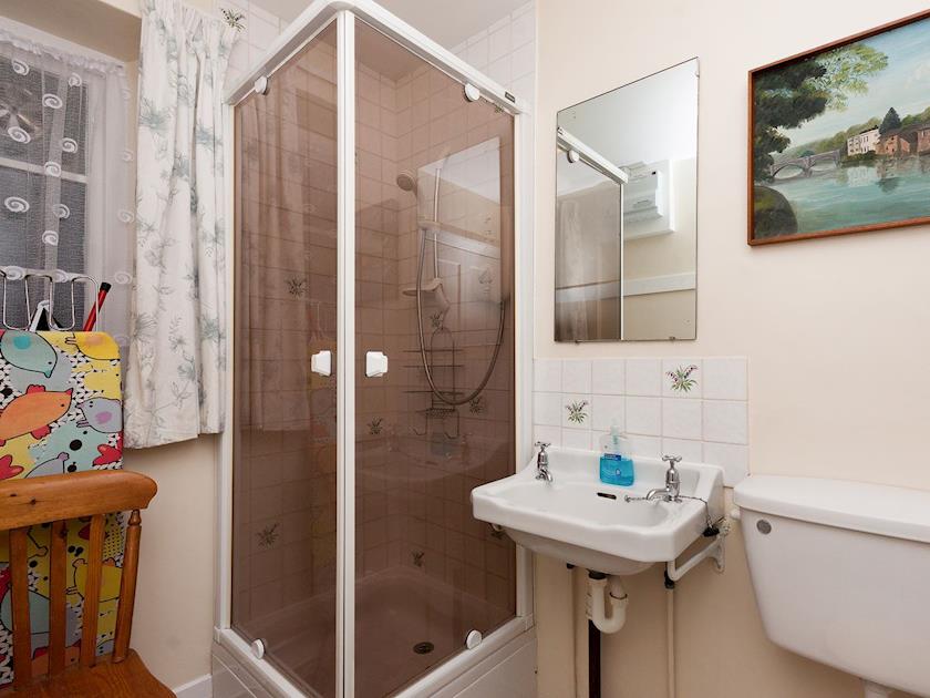 Shower room with standalone shower cubicle | Anchorage, Salcombe