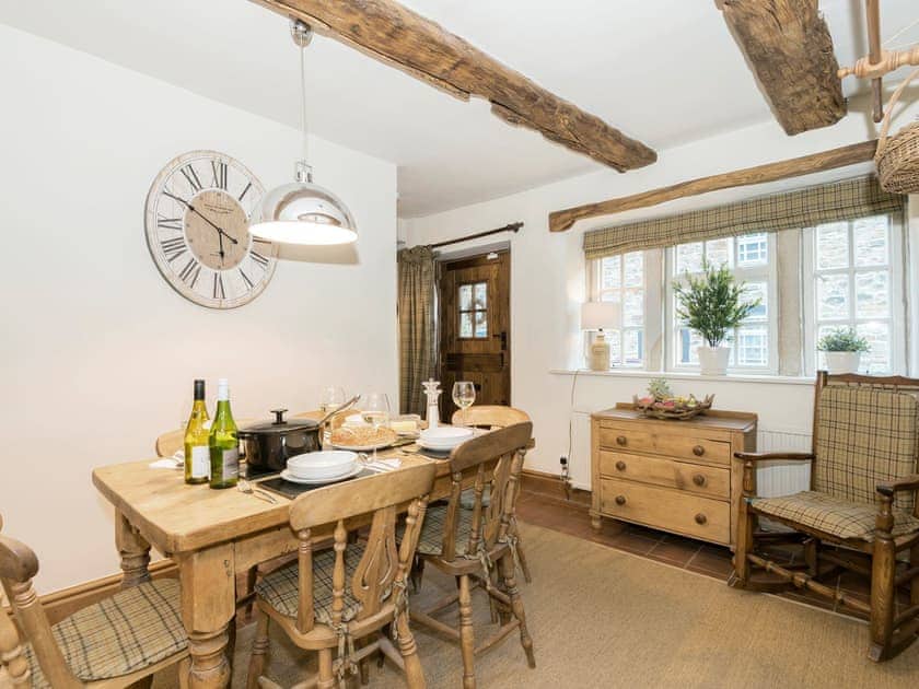 Convenient dining area within kitchen | Narrowgates Cottage, Barley, near Barrowford