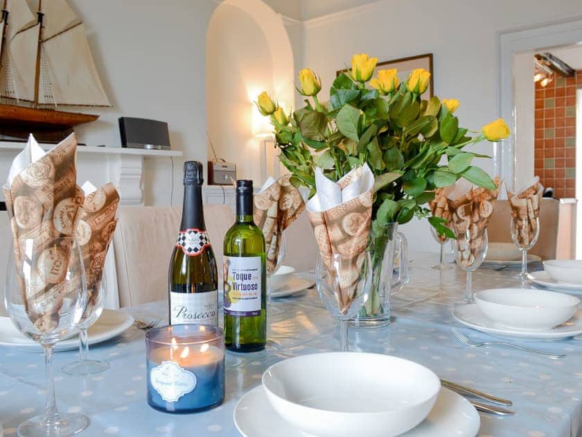 Delightful dining room | Penwig Isaf, New Quay