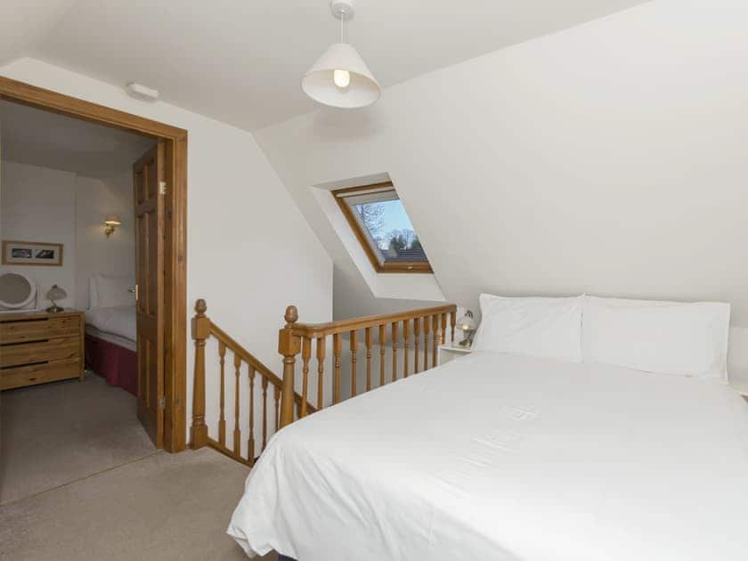 Comfortable double bedroom with access to twin bedroom | Stable Cottage, Alnwick