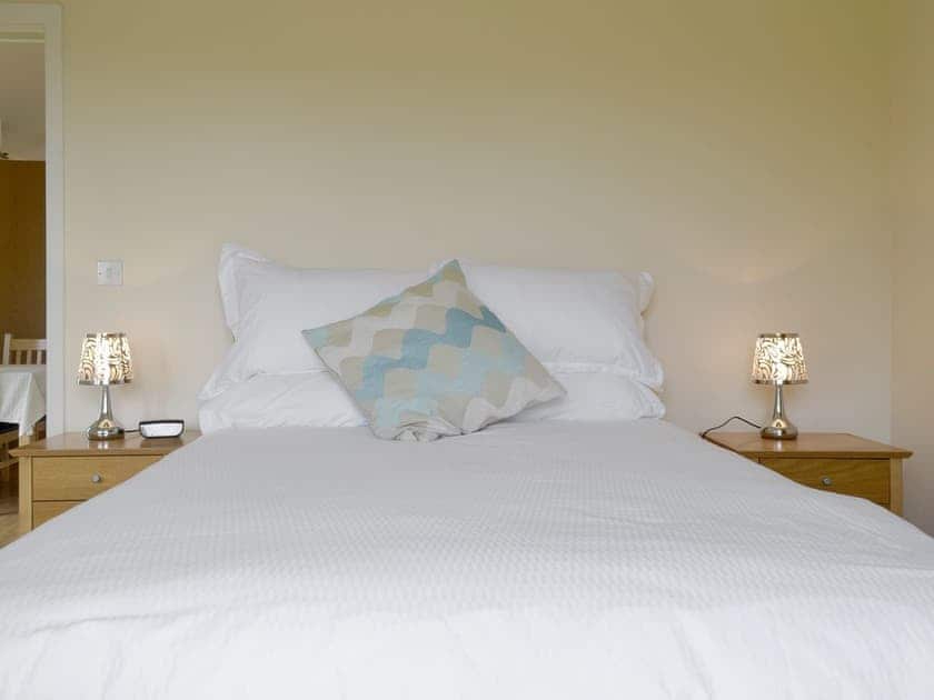 Comfortable double bedroom | Bramley Cottage, Lympsham, near Weston-super-Mare
