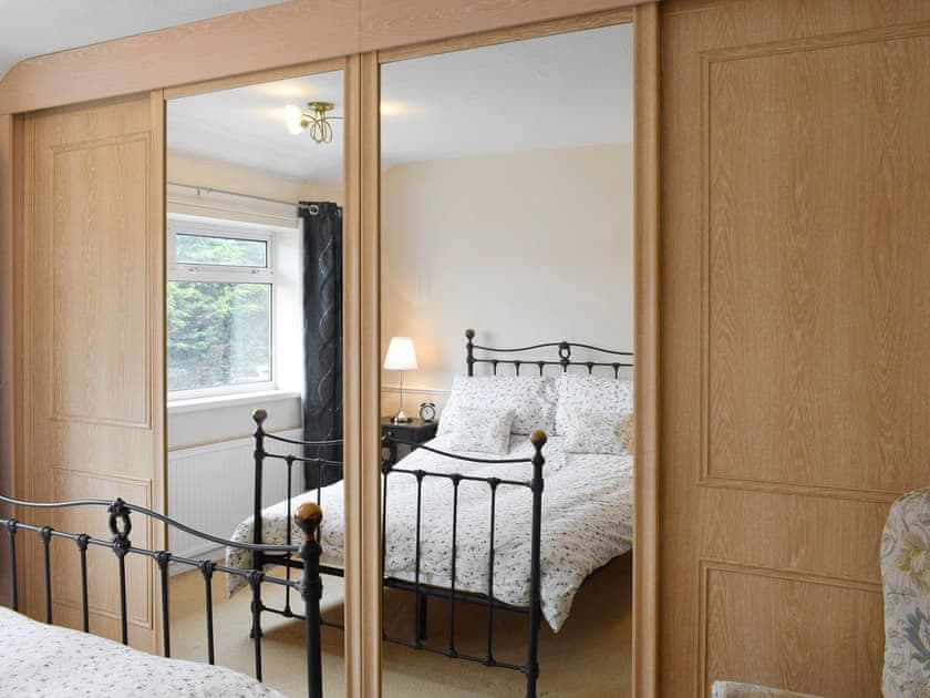 Built-in storage in double bedroom | Valentines On Love Lane, Whitby
