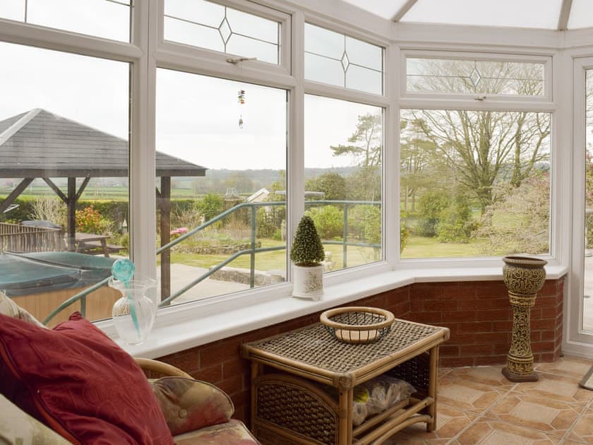 View over garden from sunroom | Green Haven, Narberth