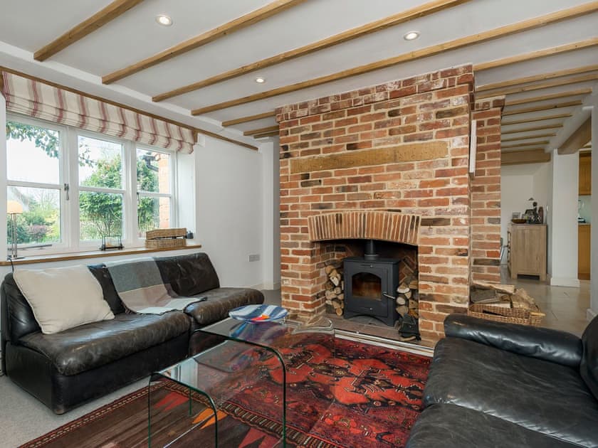 Warm and toasty living room with wood burner | The High Street, Orford, near Aldeburgh