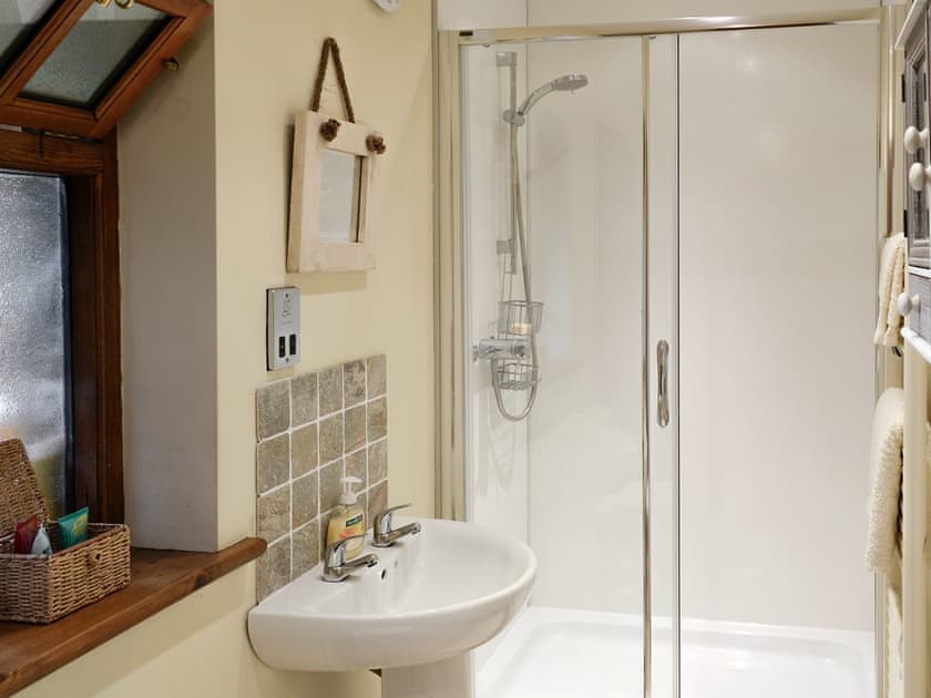 Good-sized shower room | Brandy’s Barn, Middleham, near Leyburn