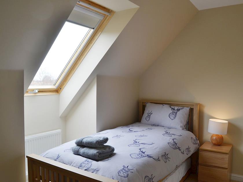 Single bedroom with additional pull-out bed if required | Stags Neuk, Aviemore