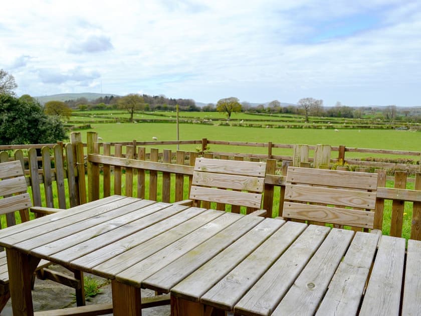 Sitting out area | Hersedd Barns, Hendra, near Mold