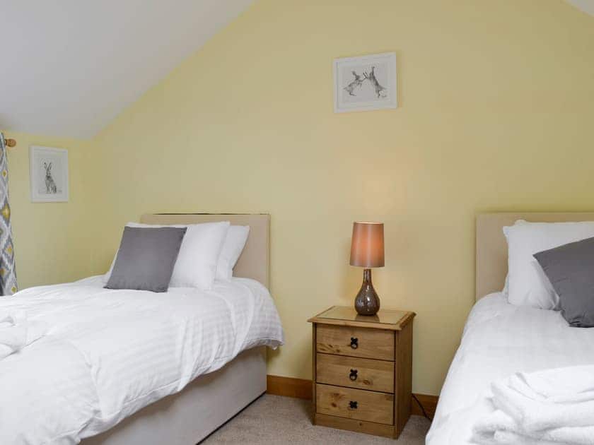 Second twin bedroom | Llofft Storws - Bronallt Barns, Llanynghenedl, near Holyhead