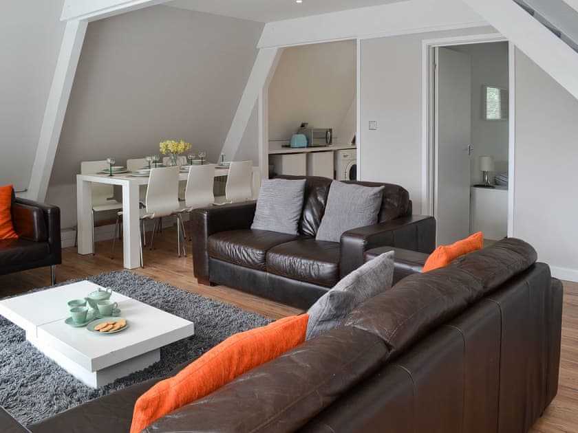 Open plan living space | Hives - At Berridon Lodges, Bradworthy, near Holsworthy