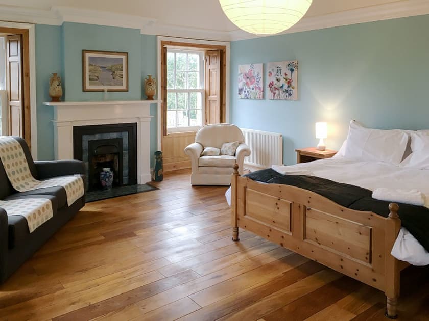 Large, comfortable double bedroom | The Moat House, Annan