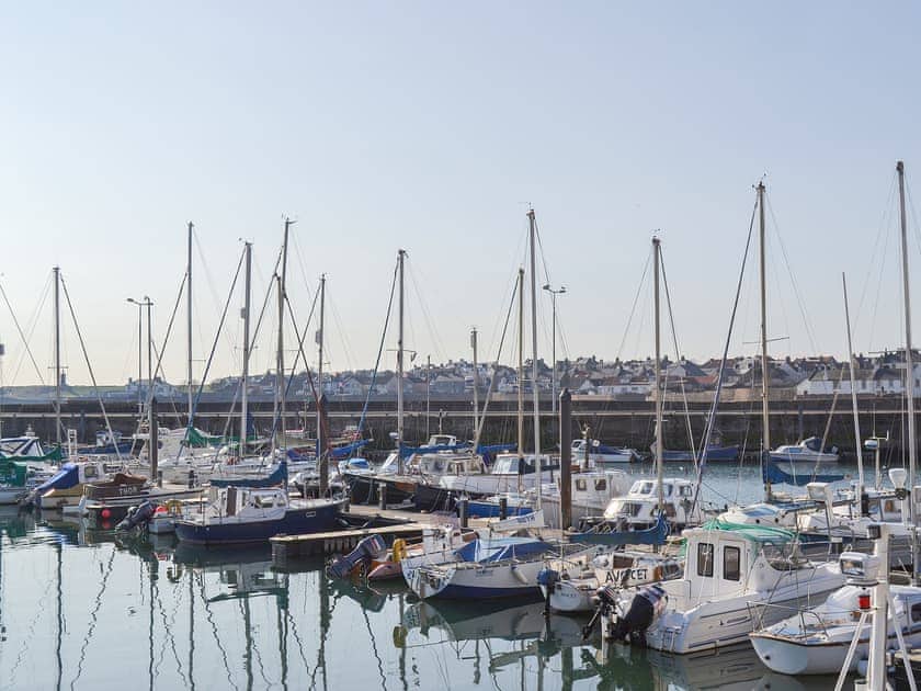 Anstruther’s bustling marina