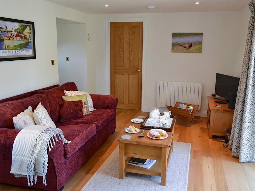 Cosy living area | Pheasant Lodge, Welborne, near Dereham