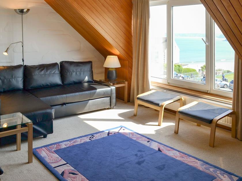 Charming living area | Towan View Loft, Newquay