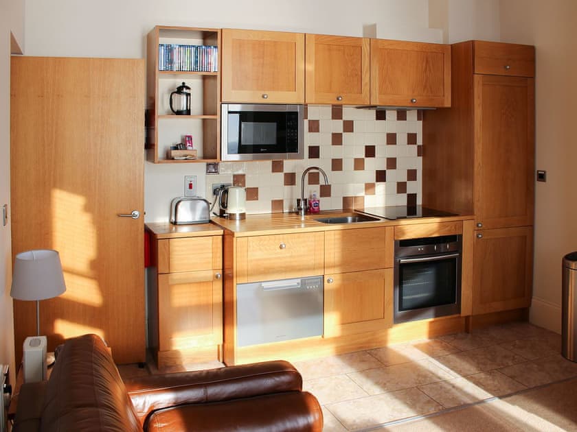 Modest kitchen area | The LandingsApartment 2, Filey