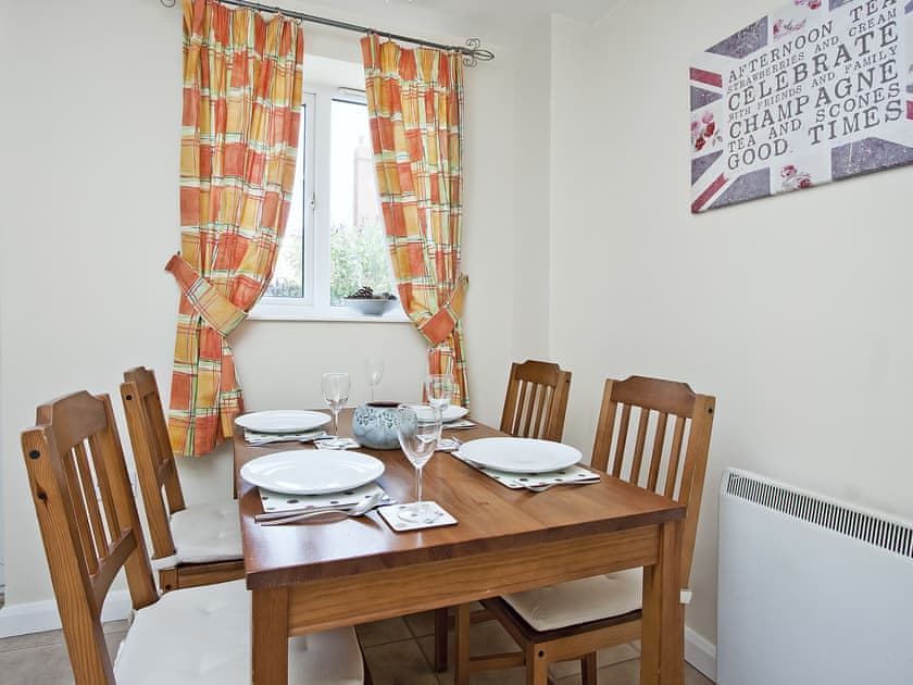 Quaint dining area | Daisy Cottage, Seahouses