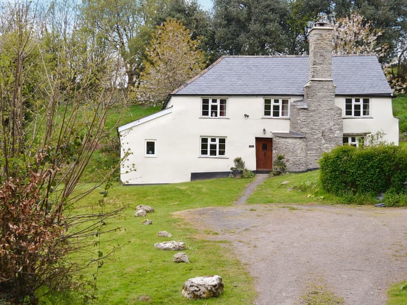 The hose is accessed by a rough track  | North Huckham, Huckham, near Dulverton