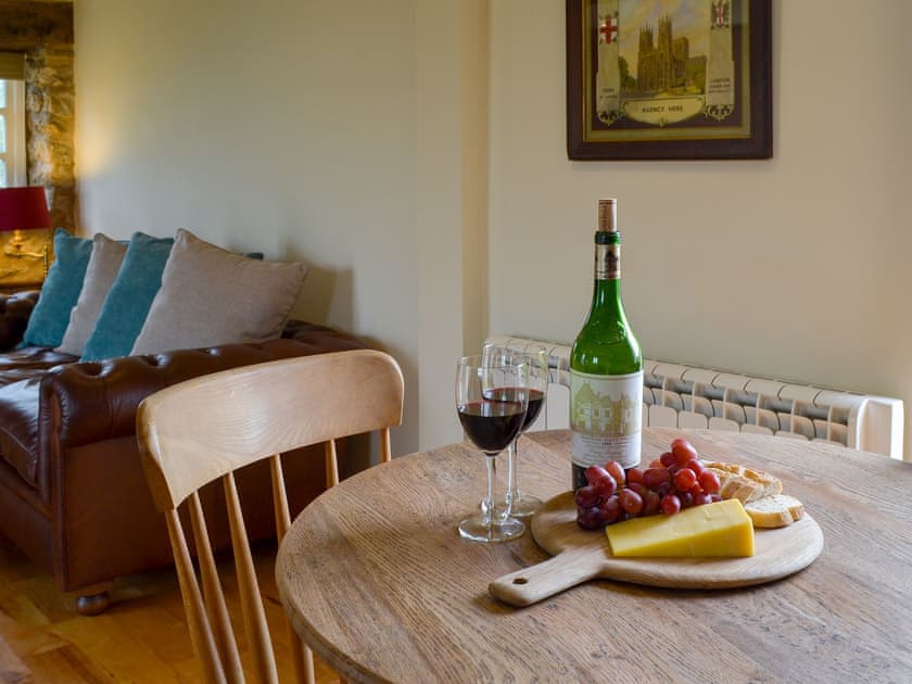 Quaint dining area | Bell Cottage - Lebberston Carr Farm, Lebberston, near Filey