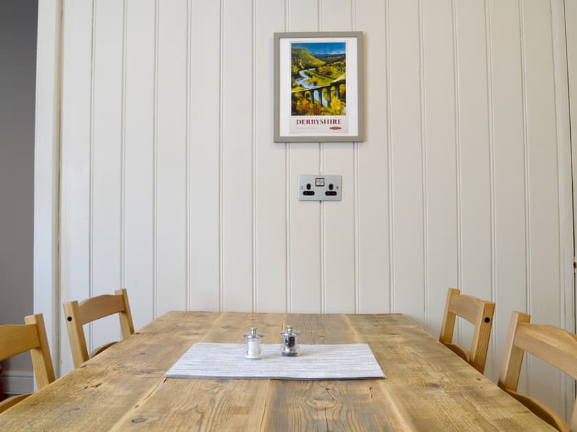Ideal dining area | Pear Tree Cottage, Wirksworth, near Matlock