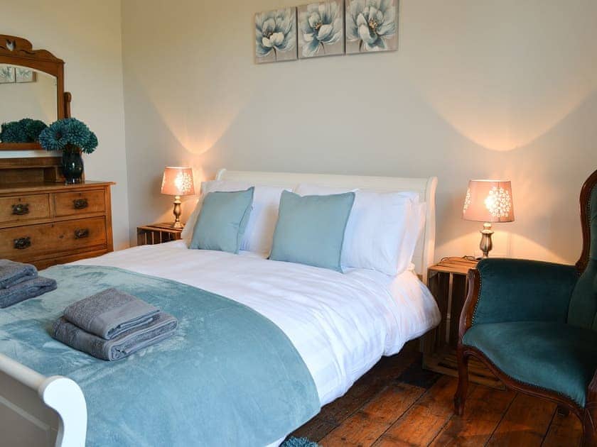 Lovingly furnished double bedroom | Maes yr Onnen, Abercych, near Cardigan