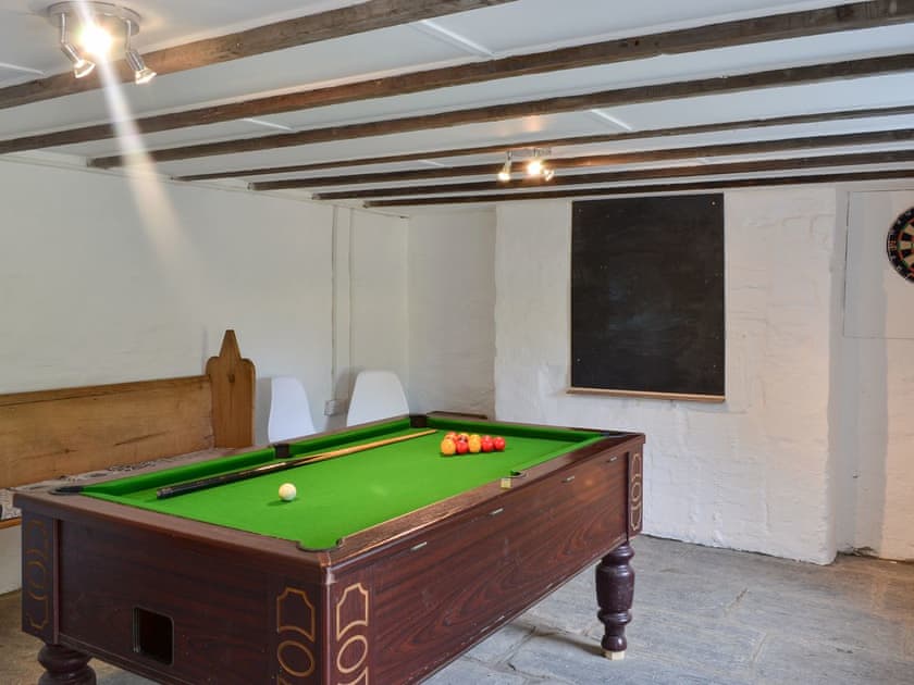 Games room | Maes yr Onnen, Abercych, near Cardigan
