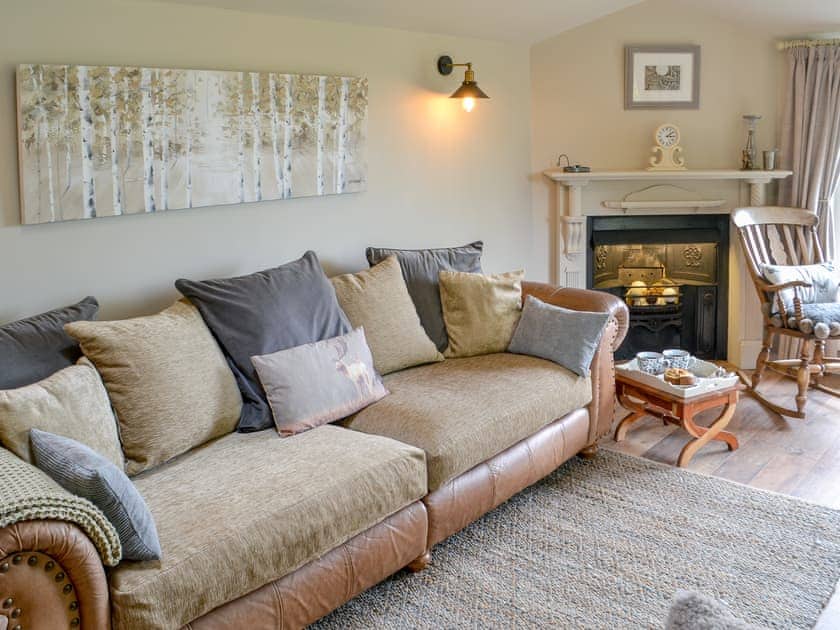 Comfortable living room | Ferncliffe Cottage, Thropton, near Morpeth