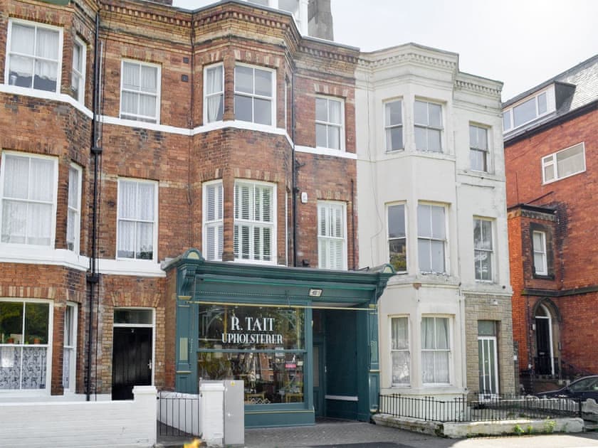 Holiday apartment housed in an impressive terraced block | St Martins Square Apartment 2, Scarborough