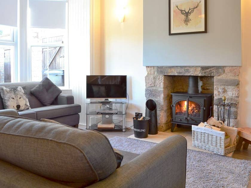 Cosy and inviting living area | Dovecote House, Wooler