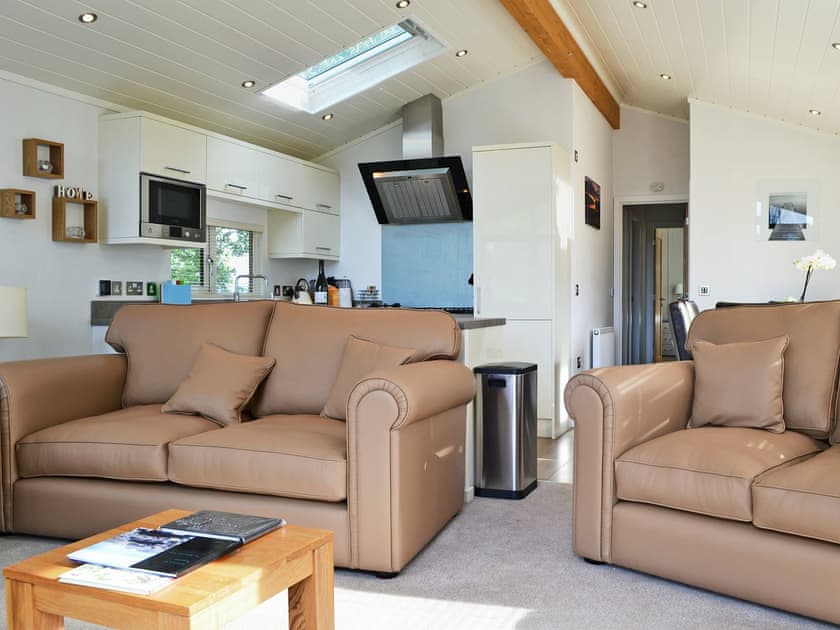 Exquisitely presented open plan living space | Ysgubor FadogEin Yfory, Brynteg, near Benllech