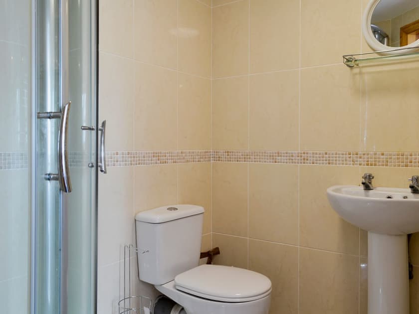 En-suite shower room | Yr Hen Feudy - Bronallt Barns, Llanynghenedl, near Holyhead